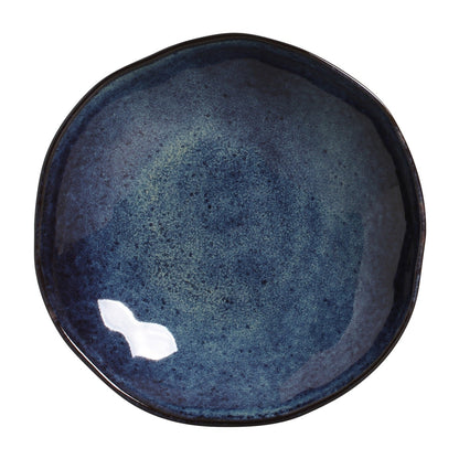 Porto Brasil DENIM SOUP PLATE ORGANIC STONEWARE dia. 8.35"  SKU: '1314113001