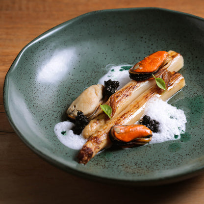 Porto Brasil GREENERY SOUP PLATE BIO STONEWARE dia. 9.84"  SKU: '1331106502