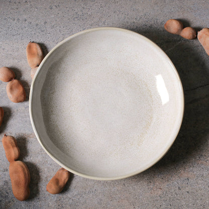 Porto Brasil LATTE SOUP PLATE BIO STONEWARE dia. 8.86"  SKU: '1331108501