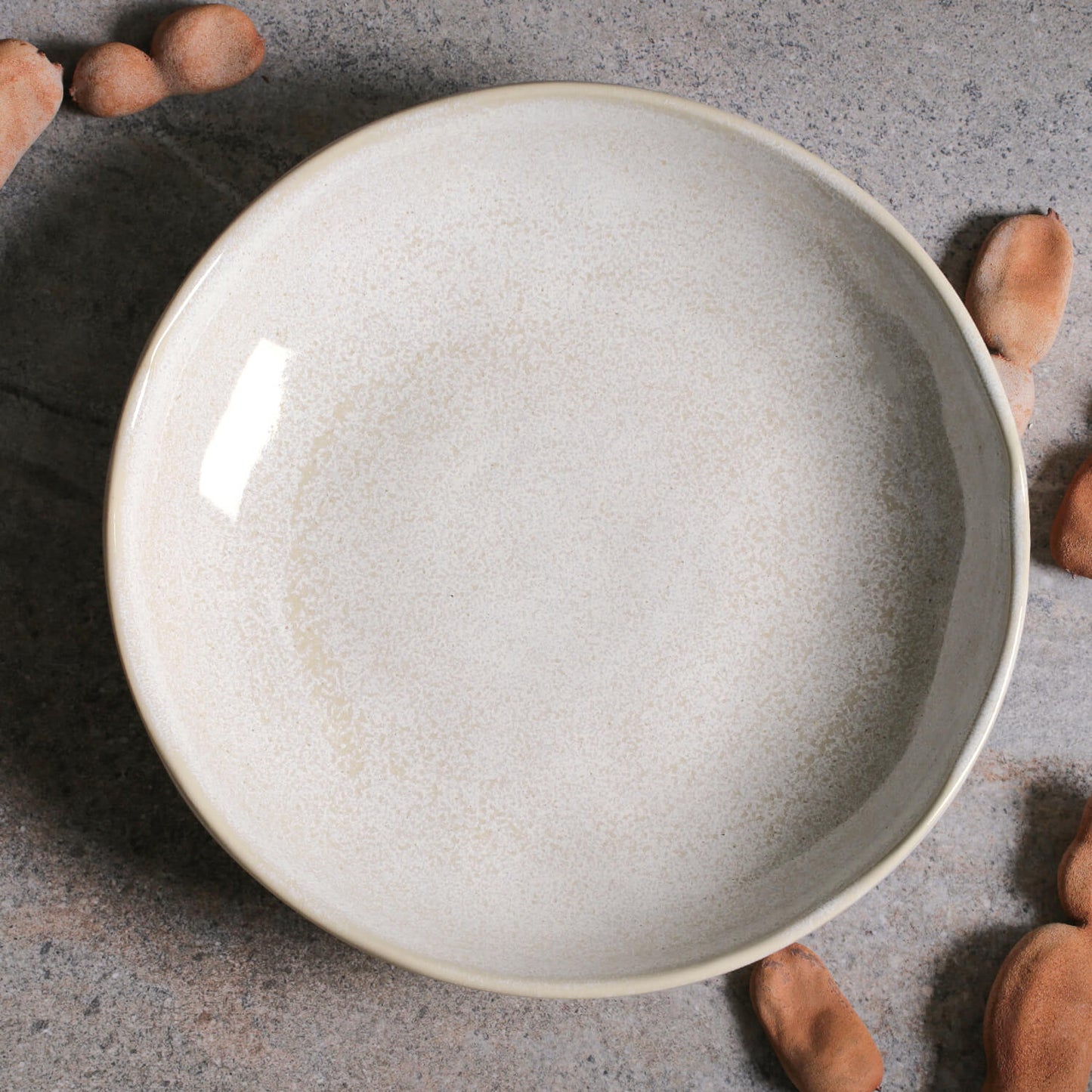 Porto Brasil LATTE SOUP PLATE BIO STONEWARE dia. 9.84"  SKU: '1331108502