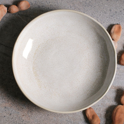 Porto Brasil LATTE SOUP PLATE BIO STONEWARE dia. 9.84"  SKU: '1331108502