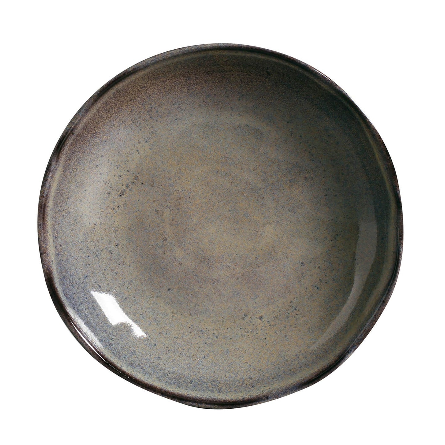 Porto Brasil TOURMALINE SOUP PLATE BIO STONEWARE dia. 9.84"  SKU: '1331108902