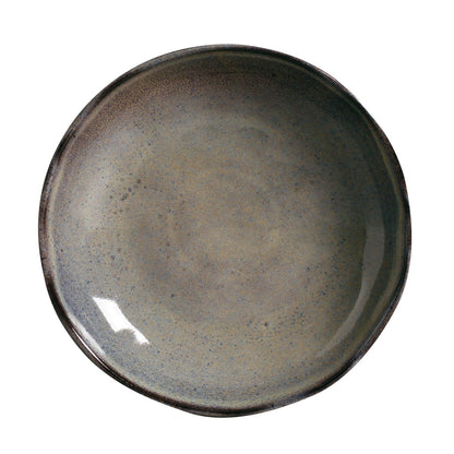 Porto Brasil TOURMALINE SOUP PLATE BIO STONEWARE dia. 9.84"  SKU: '1331108902