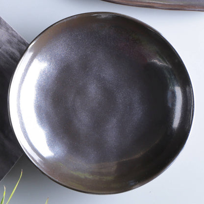 Porto Brasil METALLICA SOUP PLATE BIO STONEWARE dia. 8.86"  SKU: '1331109301