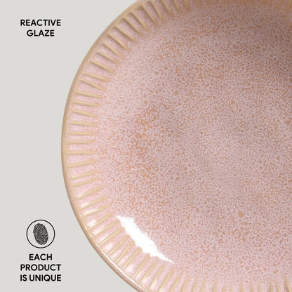 Porto Brasil LITCHI LINHAS SOUP PLATE STONEWARE dia. 8.86"  SKU: '1361109201