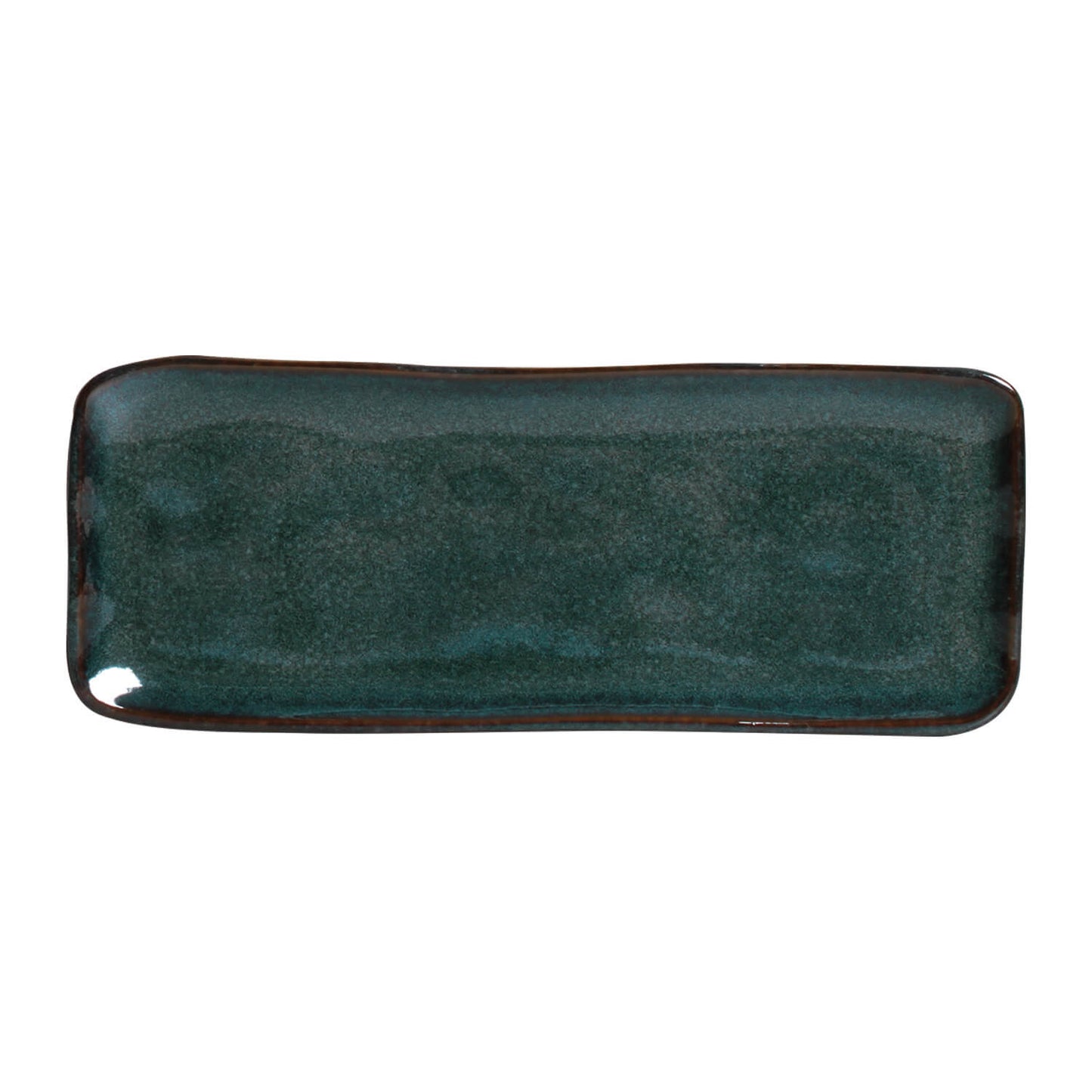 Porto Brasil OCEANO RECTANGULAR PR MEDIUM ORGANIC STONEWARE dia. 12.99x5.12"  SKU: '14014106701