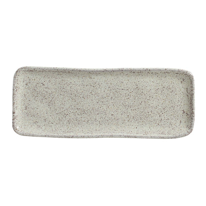 Porto Brasil PISTACHE RECTANGULAR PR MEDIUM ORGANIC STONEWARE dia. 12.99x5.12"  SKU: '14014108801