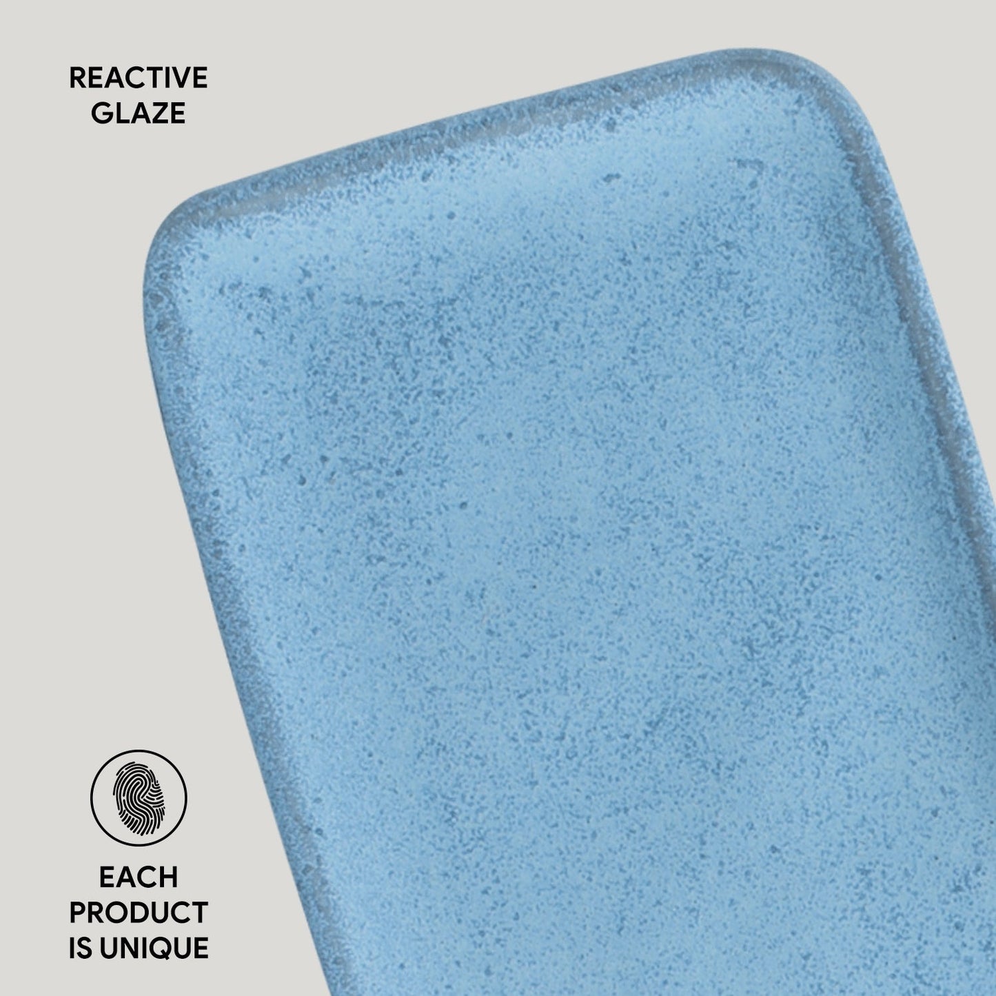 Porto Brasil BREEZE RECTANGULAR PR MEDIUM ORGANIC STONEWARE dia. 12.99x5.12"  SKU: '14014109001