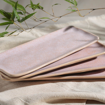 Porto Brasil LITCHI RECTANGULAR PR MEDIUM ORGANIC STONEWARE dia. 12.99x5.12"  SKU: '14014109201