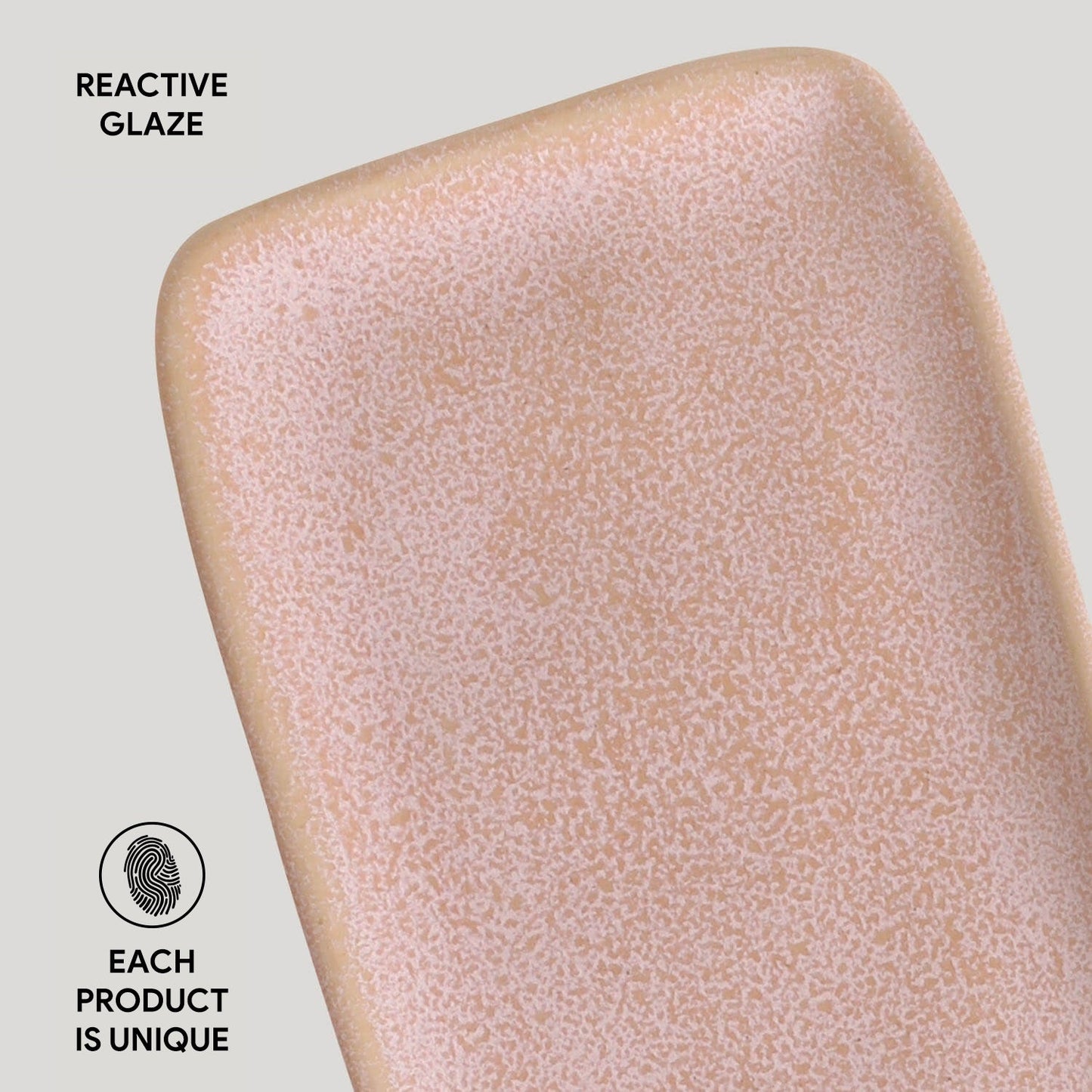 Porto Brasil LITCHI RECTANGULAR PR MEDIUM ORGANIC STONEWARE dia. 12.99x5.12"  SKU: '14014109201