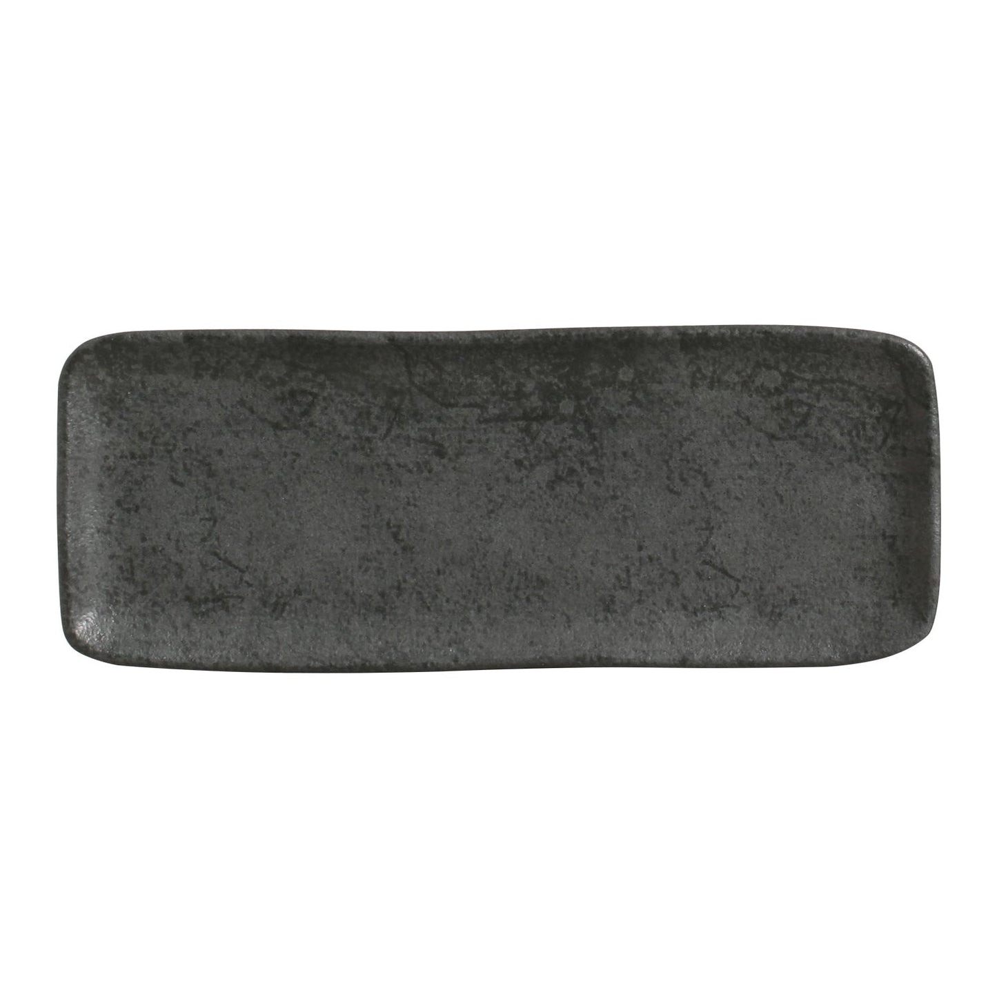 Porto Brasil CHROMIUM RECTANGULAR PR MEDIUM ORGANIC STONEWARE dia. 12.99x5.12"  SKU: '14014115901
