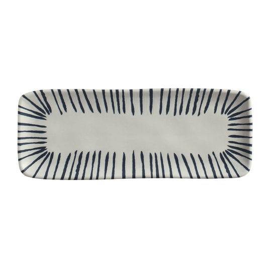 Porto Brasil ELEMENTO RECTANGULAR PR MEDIUM ORGANIC STONEWARE dia. 12.99x5.12"  SKU: '1401493101