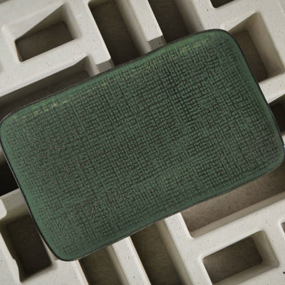 Porto Brasil GREENERY RECTANGULAR PR MEDIUM JUTA dia. 10.63x6.3"  SKU: '14064106501