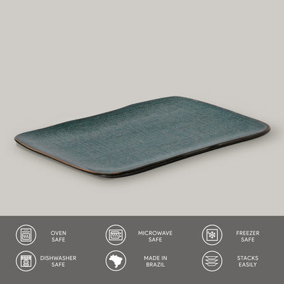 Porto Brasil OCEANO RECTANGULAR PR MEDIUM JUTA dia. 10.63x6.3"  SKU: '14064106701