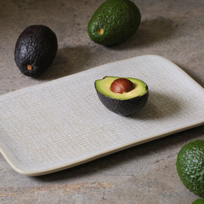 Porto Brasil LATTE RECTANGULAR PR MEDIUM JUTA dia. 10.63x6.3"  SKU: '14064108501