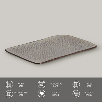 Porto Brasil TOURMALINE RECTANGULAR PR MEDIUM JUTA dia. 10.63x6.3"  SKU: '14064108901