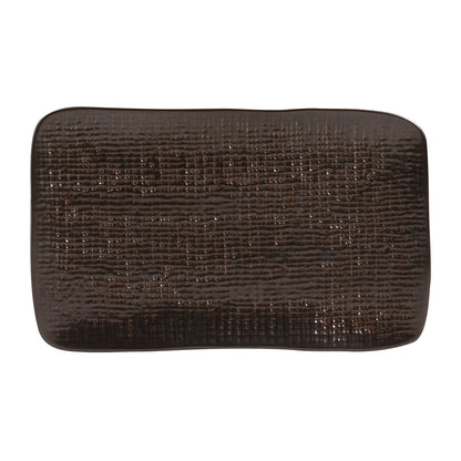 Porto Brasil METALLICA RECTANGULAR PR MEDIUM JUTA dia. 10.63x6.3"  SKU: '14064109301