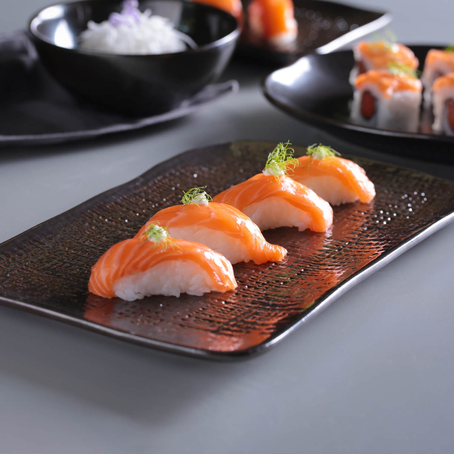 Porto Brasil METALLICA RECTANGULAR PR MEDIUM JUTA dia. 10.63x6.3"  SKU: '14064109301