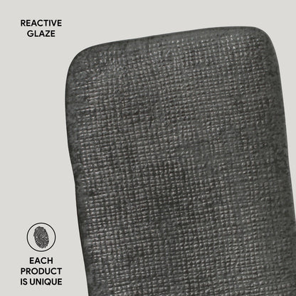 Porto Brasil CHROMIUM RECTANGULAR PR MEDIUM JUTA dia. 10.63x6.3"  SKU: '14064115901