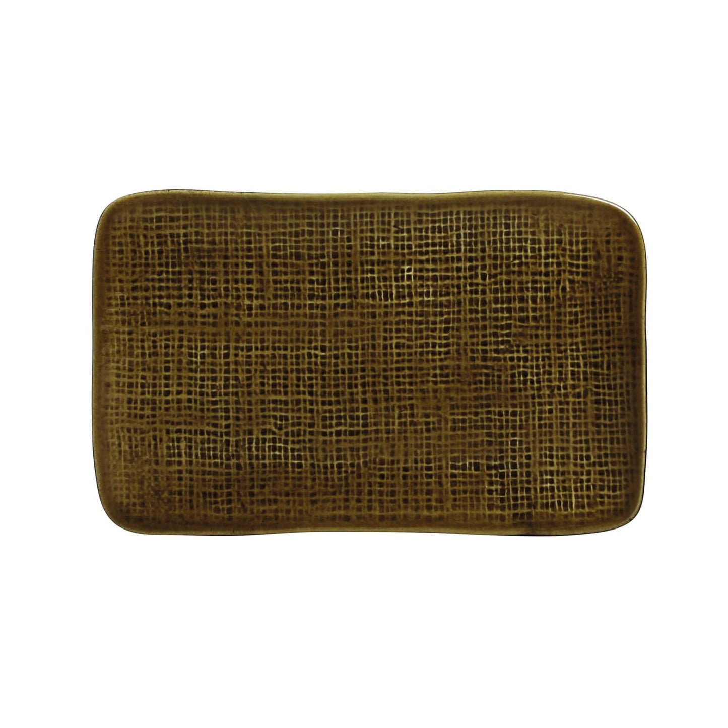 Porto Brasil AMBER RECTANGULAR PR MEDIUM JUTA dia. 10.63x6.3"  SKU: '1406477101