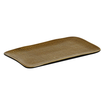 Porto Brasil AMBER RECTANGULAR PR MEDIUM JUTA dia. 10.63x6.3"  SKU: '1406477101