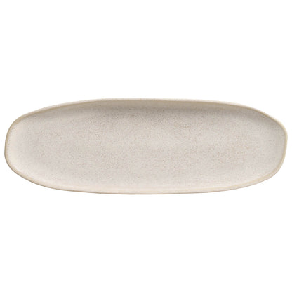 Porto Brasil LATTE SHALLOW OVAL PR LARGE ORGANIC STONEWARE dia. 14.17x5.12"  SKU: '14214108501