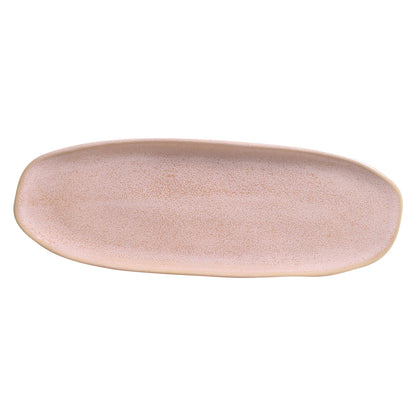 Porto Brasil LITCHI SHALLOW OVAL PR LARGE ORGANIC STONEWARE dia. 14.17x5.12"  SKU: '14214109201