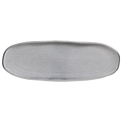 Porto Brasil DUST SHALLOW OVAL PR LARGE ORGANIC STONEWARE dia. 14.17x5.12"  SKU: '14214115801
