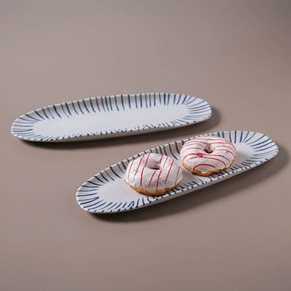 Porto Brasil ELEMENTO SHALLOW OVAL PR LARGE ORGANIC STONEWARE dia. 14.17x5.12"  SKU: '1421493101