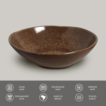 Porto Brasil DIJON BOWL ORGANIC STONEWARE dia. 6.9x2.2"  SKU: '14314105801