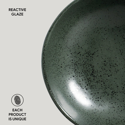 Porto Brasil GREENERY BOWL ORGANIC STONEWARE dia. 6.9x2.2"  SKU: '14314106501