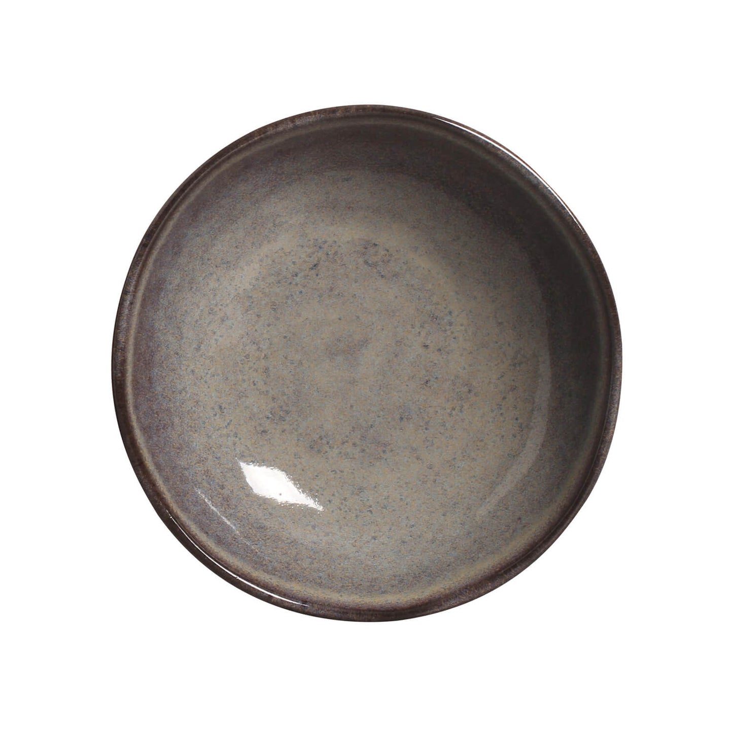 Porto Brasil TOURMALINE BOWL ORGANIC STONEWARE dia. 6.9x2.2"  SKU: '14314108901