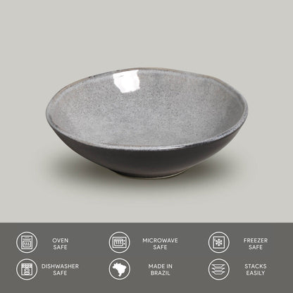 Porto Brasil DUST BOWL ORGANIC STONEWARE dia. 6.9x2.2"  SKU: '14314115801