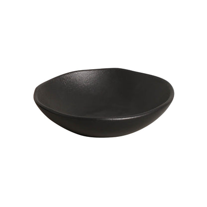 Porto Brasil MATTE BLACK BOWL ORGANIC STONEWARE dia. 6.9x2.2"  SKU: '1431473901
