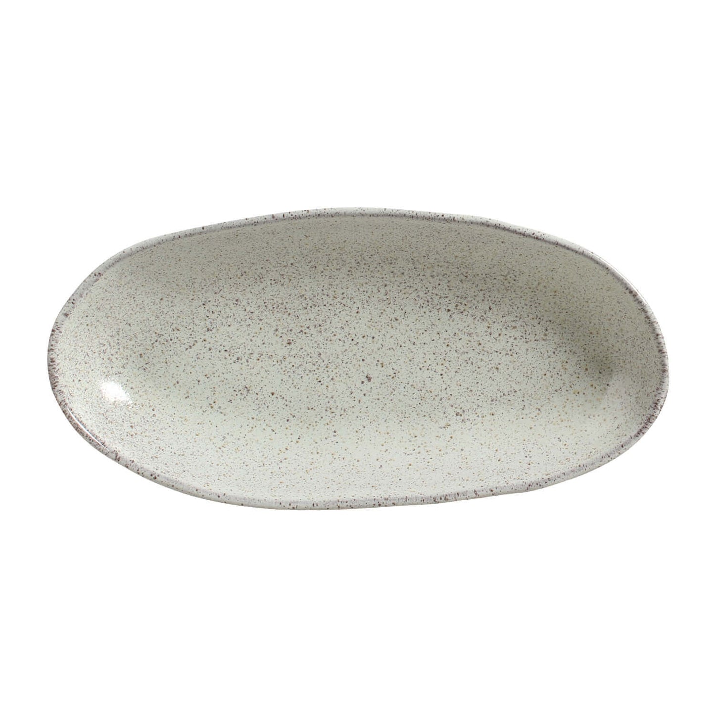 Porto Brasil PISTACHE DEEP OVAL PR LARGE ORGANIC STONEWARE dia. 12.6x6.3"  SKU: '14414108801