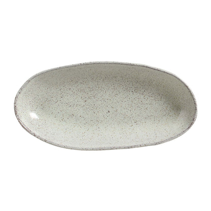 Porto Brasil PISTACHE DEEP OVAL PR LARGE ORGANIC STONEWARE dia. 12.6x6.3"  SKU: '14414108801