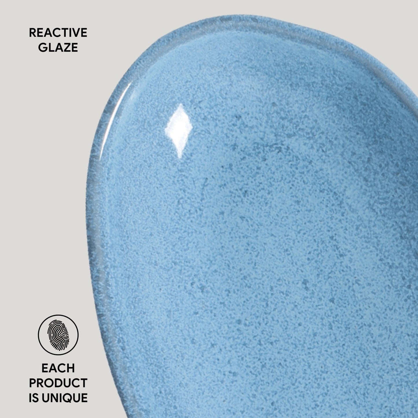 Porto Brasil BREEZE DEEP OVAL PR LARGE ORGANIC STONEWARE dia. 12.6x6.3"  SKU: '14414109001