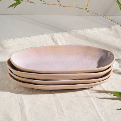 Porto Brasil LITCHI DEEP OVAL PR LARGE ORGANIC STONEWARE dia. 12.6x6.3"  SKU: '14414109201