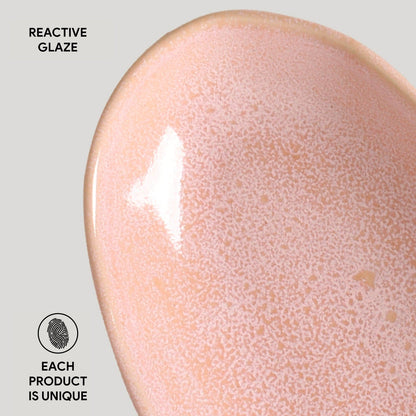 Porto Brasil LITCHI DEEP OVAL PR LARGE ORGANIC STONEWARE dia. 12.6x6.3"  SKU: '14414109201