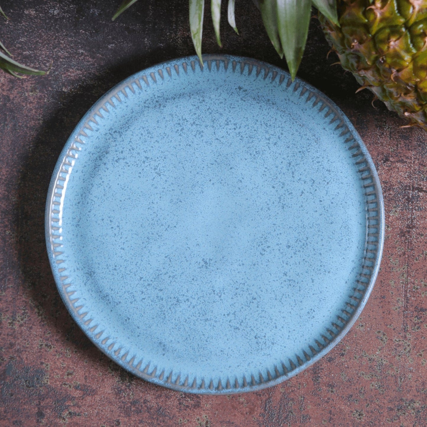 Porto Brasil BREEZE LINHAS DESSERT PLATE STONEWARE dia. 8.46"  SKU: '1461109001