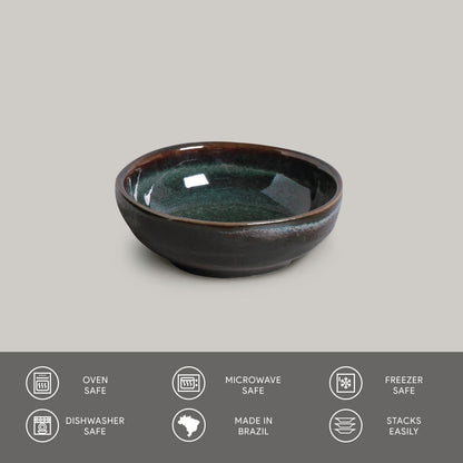 Porto Brasil OCEANO RAMEKIN ORGANIC MEDIUM STONEWARE dia. 3.54x1.18"  SKU: '14614106701