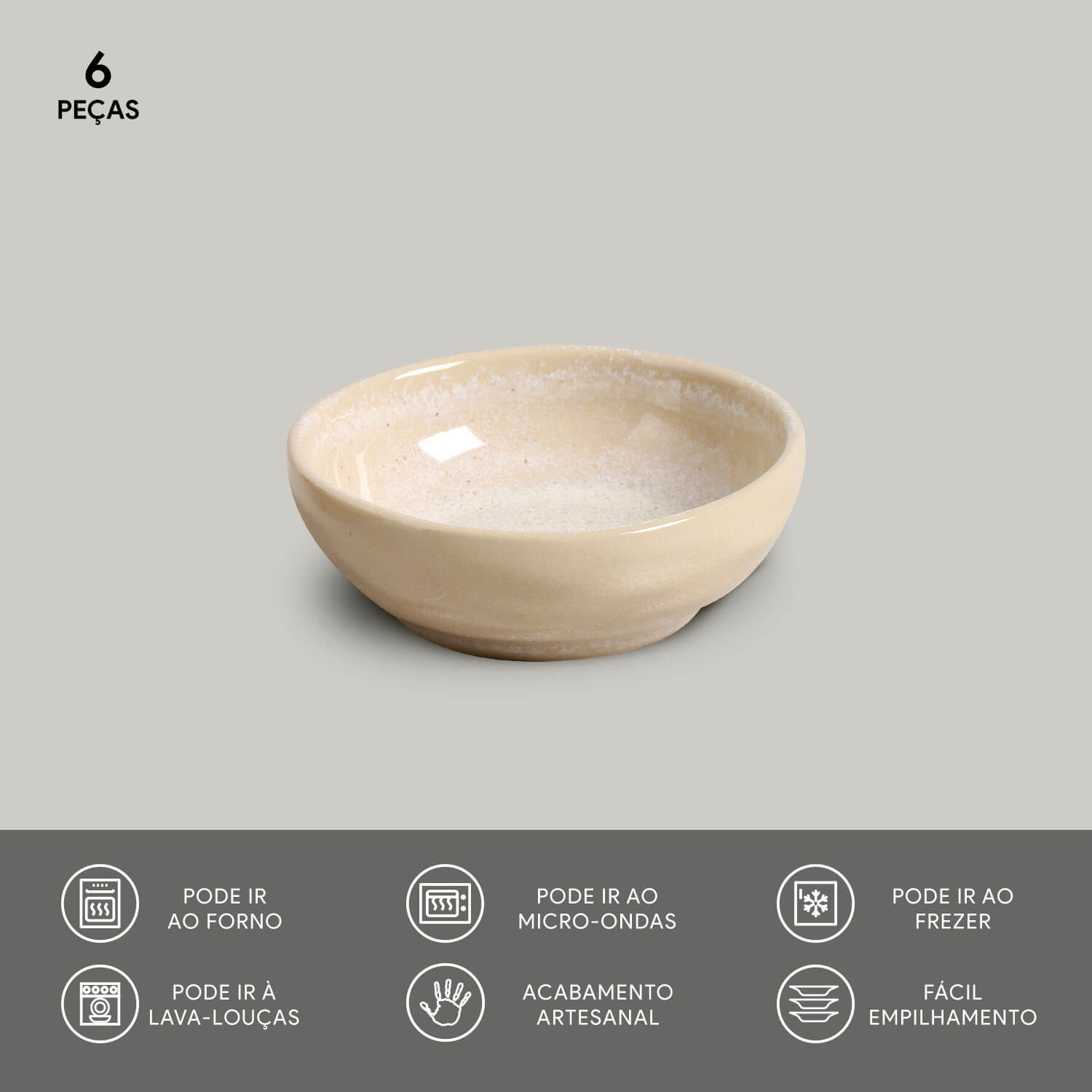 Porto Brasil Linhas Ramekin - Thumbnail 5