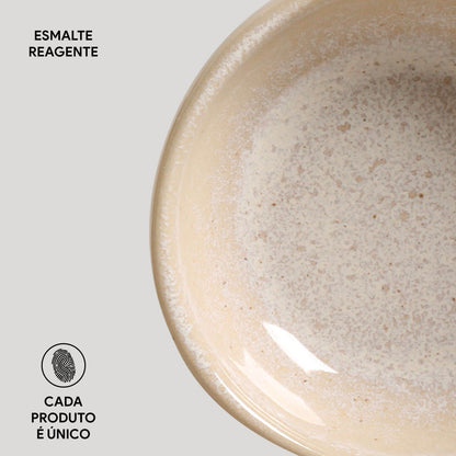 Porto Brasil LATTE RAMEKIN ORGANIC MEDIUM STONEWARE dia. 3.54x1.18"  SKU: '14614108501