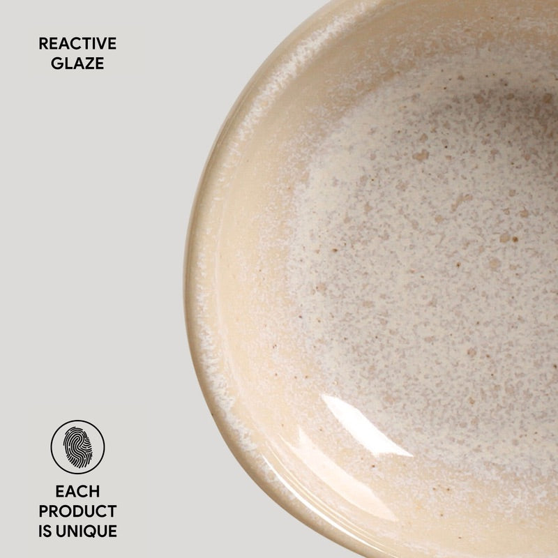 Porto Brasil LATTE RAMEKIN ORGANIC MEDIUM STONEWARE dia. 3.54x1.18"  SKU: '14614108501