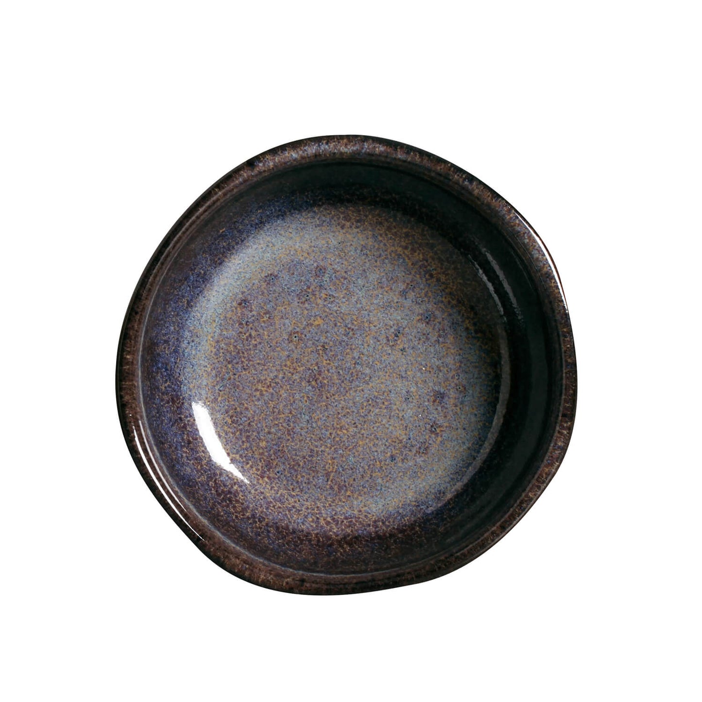 Porto Brasil TOURMALINE RAMEKIN ORGANIC MEDIUM STONEWARE dia. 3.54x1.18"  SKU: '14614108901