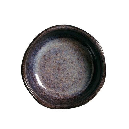 Porto Brasil TOURMALINE RAMEKIN ORGANIC MEDIUM STONEWARE dia. 3.54x1.18"  SKU: '14614108901