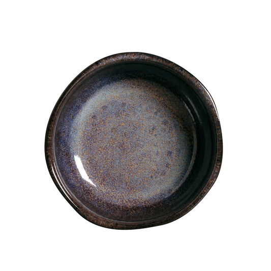 Porto Brasil TOURMALINE RAMEKIN ORGANIC MEDIUM STONEWARE dia. 3.54x1.18"  SKU: '14614108901