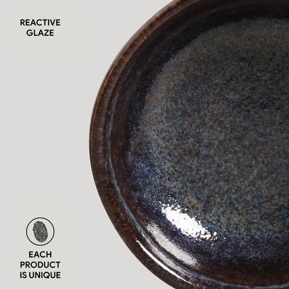 Porto Brasil TITANIUM RAMEKIN ORGANIC MEDIUM STONEWARE dia. 3.54x1.18"  SKU: '14614109401