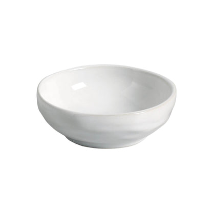 Porto Brasil NEW WHITE RAMEKIN ORGANIC MEDIUM STONEWARE dia. 3.54x1.18"  SKU: '14614119801