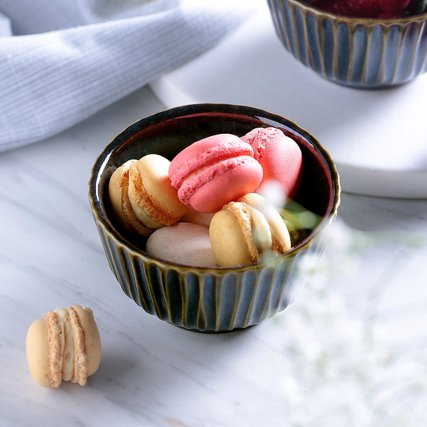 Porto Brasil OCEANO LINHAS RAMEKIN STONEWARE dia. 3.5x1.97"  SKU: '14661106701